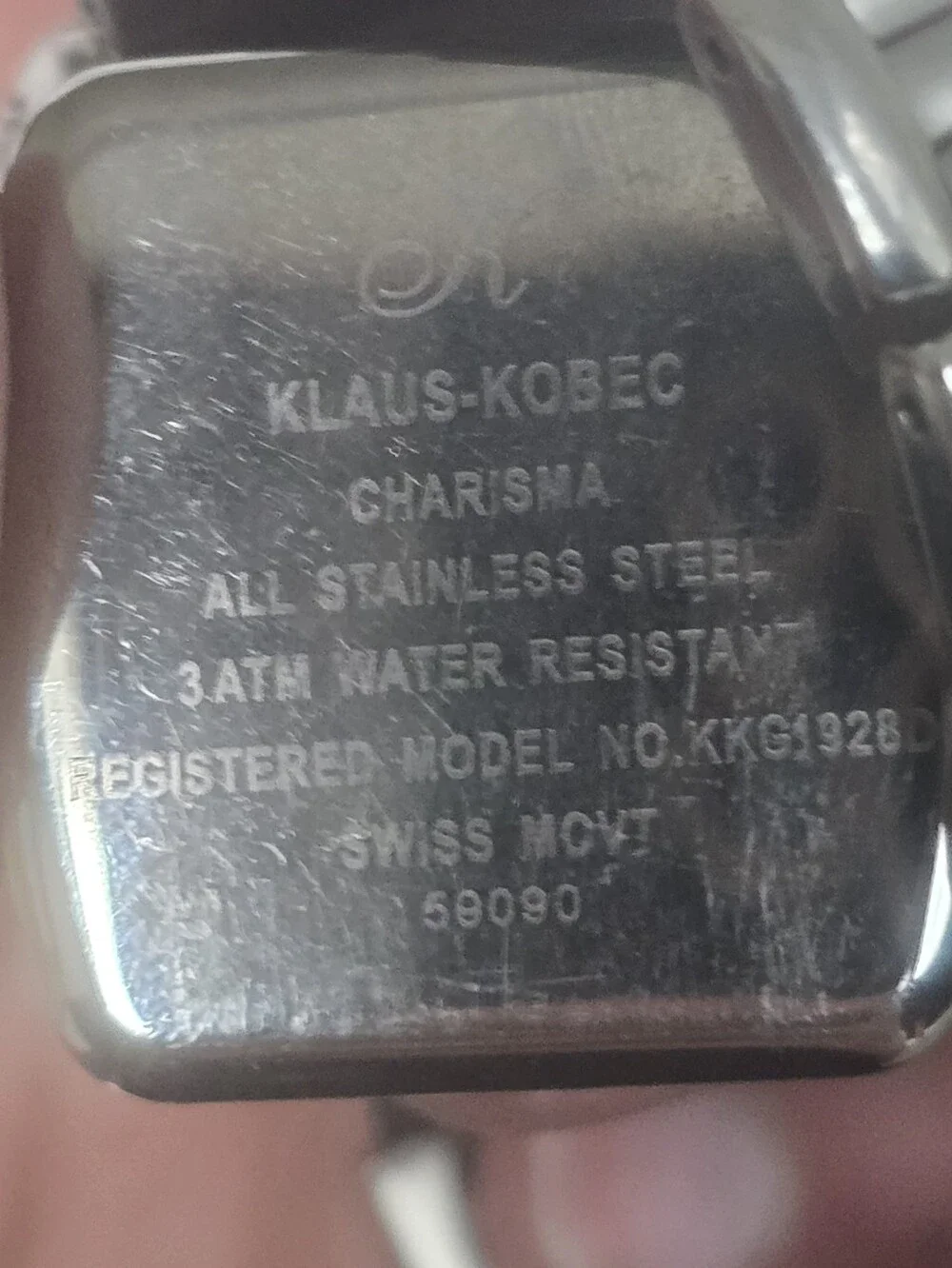 Klaus Kobec Charisma KKG1928D Men's Watch - 18 Diamonds Sapphire Crystal .40TCW